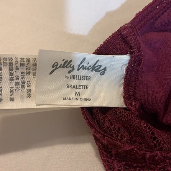 Maroon bralette - Picture 4 of 5